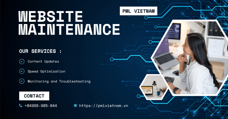 Website maintenance service — PML Vietnam
