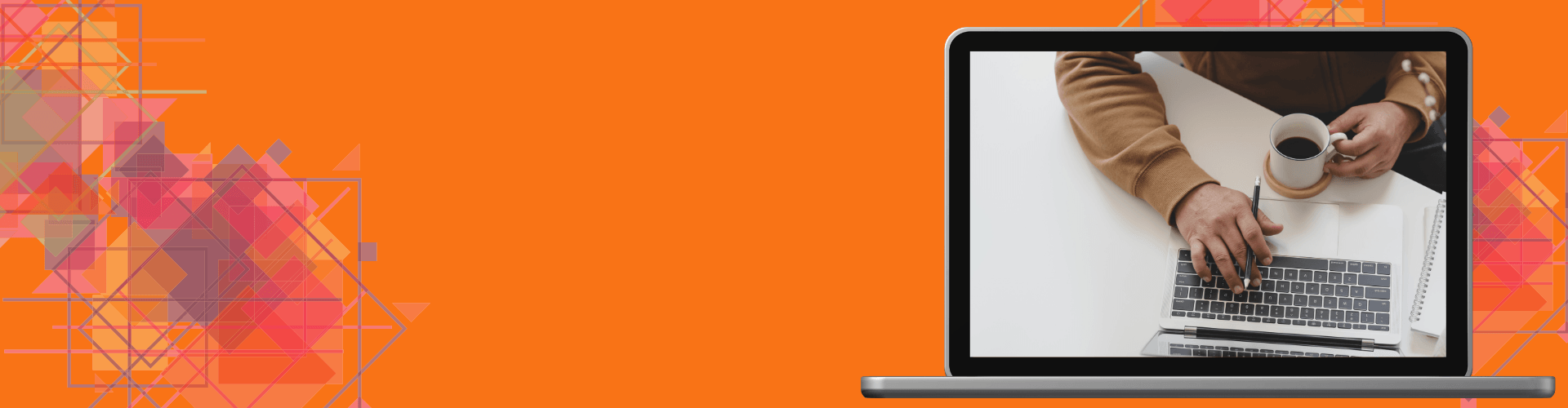 Mẫu giao diện website PML Vietnam trên nền cam thương hiệu