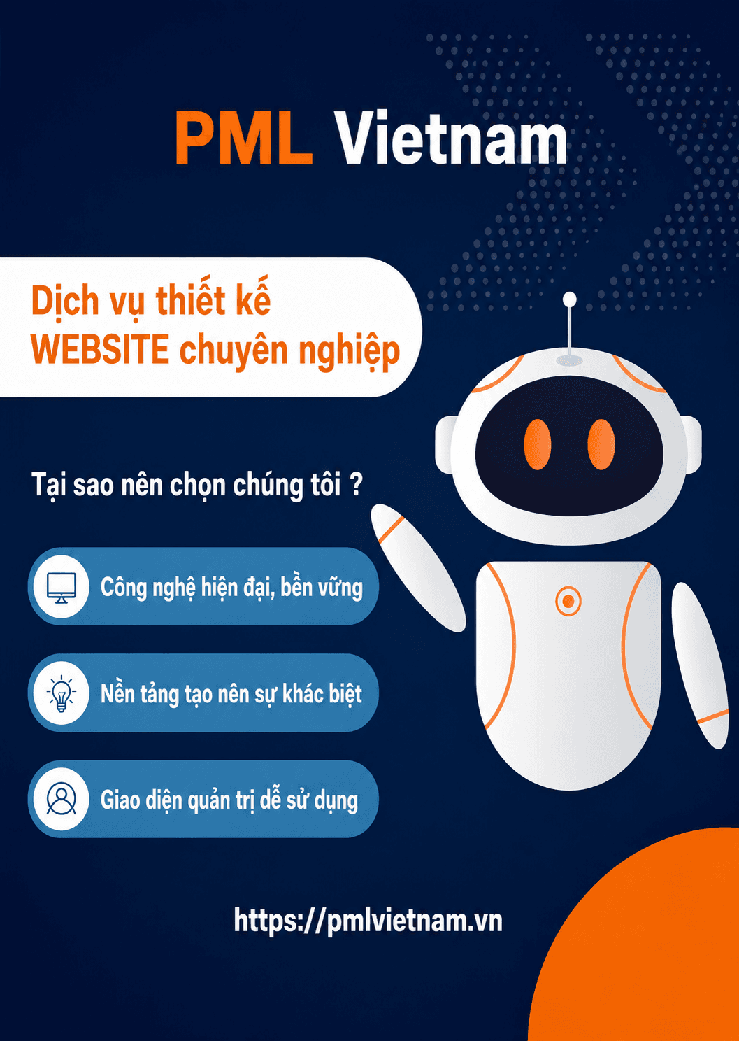 PML Vietnam — dịch vụ thiết kế website chuyên nghiệp
