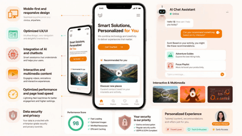 Tích hợp AI và chatbot trên website doanh nghiệp