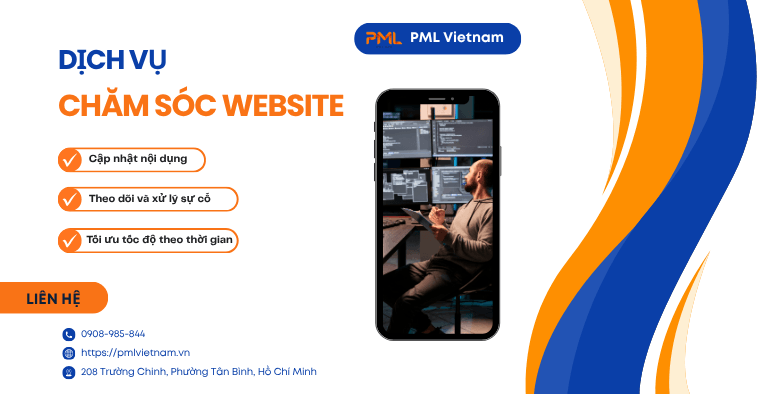 Dịch vụ chăm sóc website — PML Vietnam