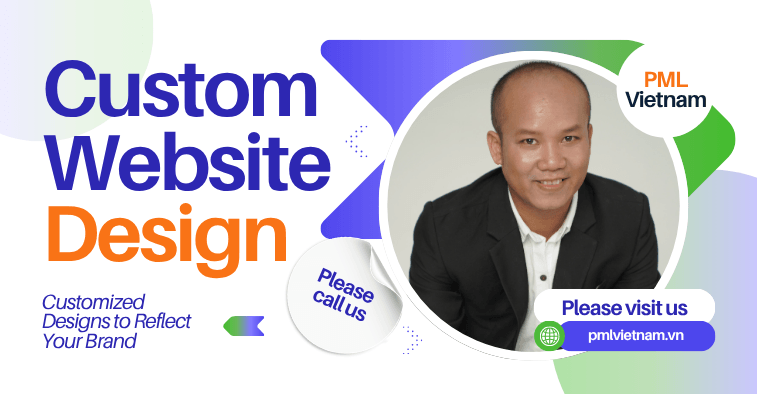 Custom website design — PML Vietnam