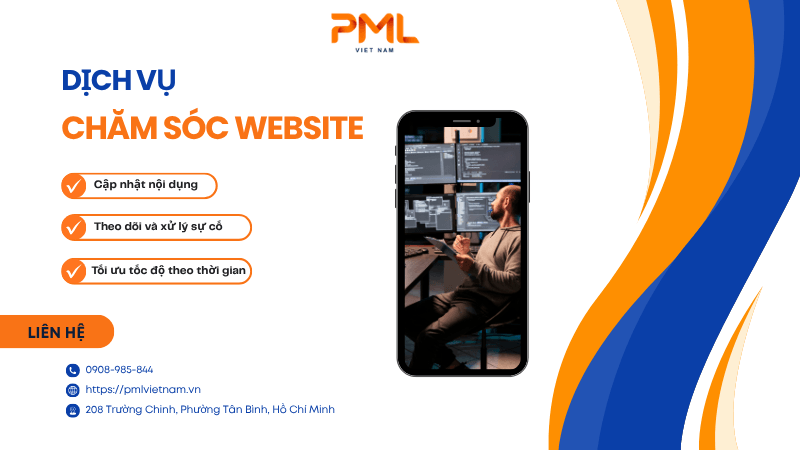 website sau ban giao can cham soc